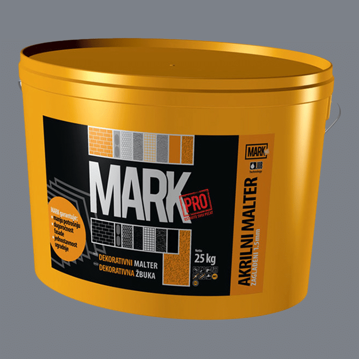 MARK AKRILNI ZAGLAĐENI MALTER 2,0mm 25kg