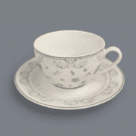 ŠOLJE ZA KAFU PORC.25cl: RED ROSE 6D