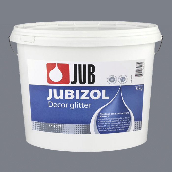 JUBIZOL DECOR GLITTER 8kg