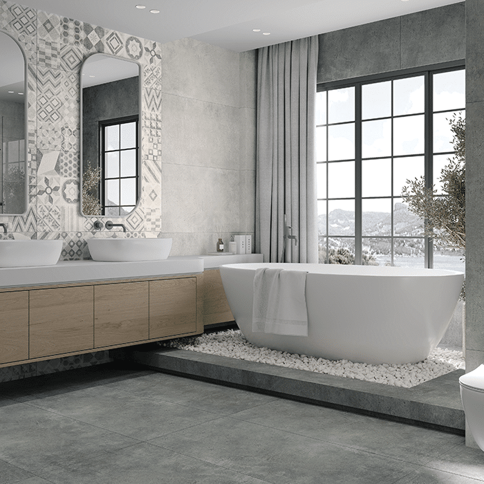 IMPRESSIONE GRIGIO 60X60 1KL.