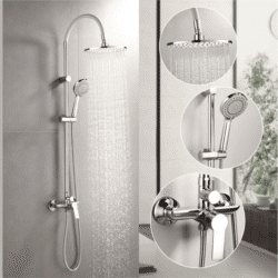 INTER CERAMIC TUŠ SUSTAV ALISADO S TUŠ RUŽOM GREY