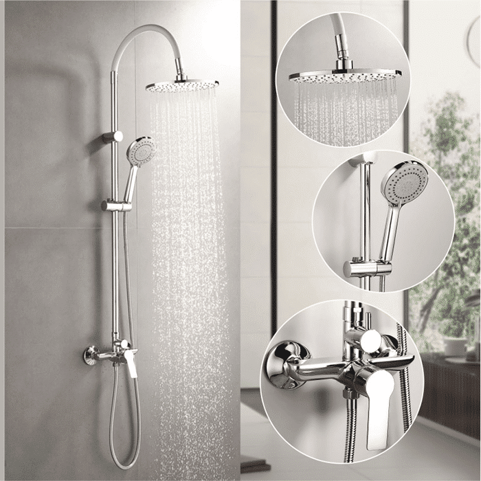 INTER CERAMIC TUŠ SUSTAV ALISADO S TUŠ RUŽOM GREY