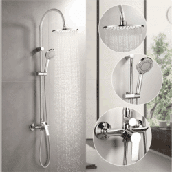 INTER CERAMIC TUŠ SUSTAV ALISADO S TUŠ RUŽOM GREY