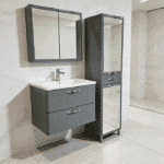 KUPATILSKI DONJI ORMAR 80 DARIA 2/1 ANTRACITE GLOSSY