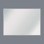 OGLEDALO 60x40cm KRISTAL