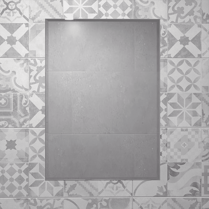 OGLEDALO FAZETIRANO 50x70 cm SA ZAKAČKAMA (4 velike + 2 male)