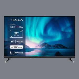TESLA TV 32E645BHW HD WebOS + TESLA Tjelesna vaga BS102B