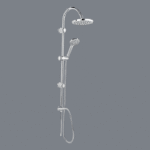 Tuš set RONDO NP21 SILVER