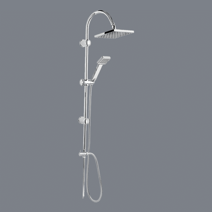 Tuš set SQUERTO NP22 SA ČETVRTASTOM RUŽOM