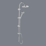 Tuš set RONDO NP21 SILVER