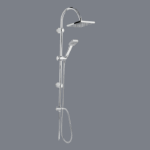 Tuš set SQUERTO NP22 SA ČETVRTASTOM RUŽOM