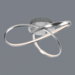 LUSTER LED ALICE W013C1AG 40W 3000K SREBRENI