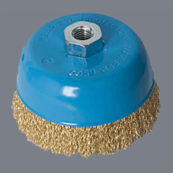 MESINGANA ŽIČANA ČETKA ZA BRUSILICU fi 125mm/M14 -FIXTEC