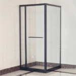 TUŠ KABINA LUX LINE 80x80x200  CRNI PROFIL
