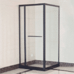 TUŠ KABINA LUX LINE CHROME 100x80