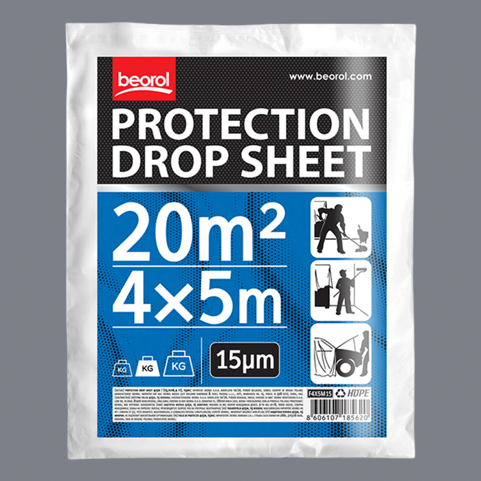ZAŠTITNA FOLIJA 4x5m, 15 Mikrona -F4x5M15