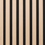 ATMOSPHERA Set od 3 dekorativna drvena panela s letvicama Colva - Efekt svijetlog hrasta, crna podloga, 30×30 cm - Image 2