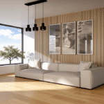 KRONOSPAN Akustični Zidni Panel K543 SN Sand Barbera Oak - 600 X 2600, 2.6 m