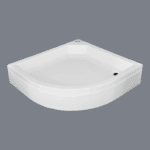 Tuš kada Libra 80X80/O Polukružna