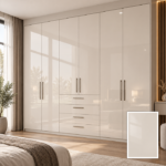 MDF AGT VISOKI SJAJ BEIGE HG605/HG144 - 2800x1220x18mm - Image 2