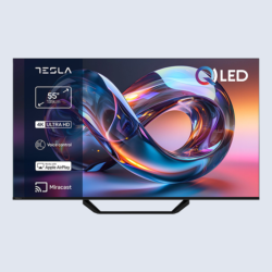 TESLA TV QLED Q55E665BUV UHD + GRATIS PEGLA TESLA IR301BL